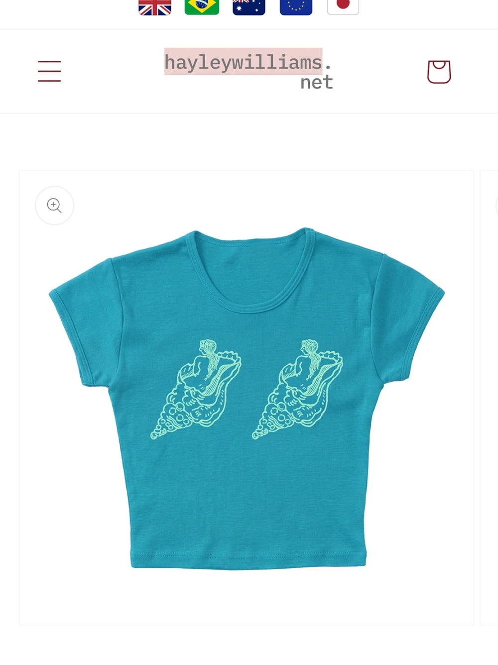 Zissou Baby Tee